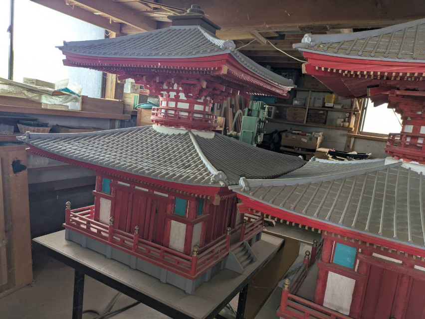 こちらの「高野山の根本大塔」、販売もされるそうです