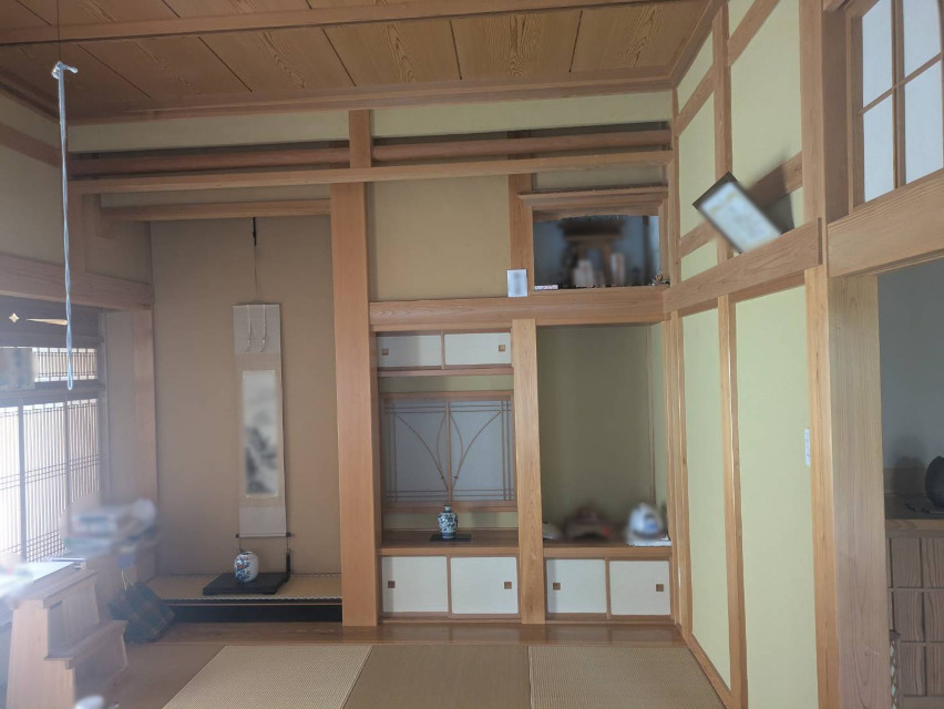 完成された和室の勉強・見学に行ってきました 綺麗に整えられた床間、見事です