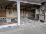 リフォーム、慣れ親しんだ小屋の解体後です
